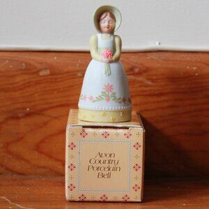 Vintage Avon 1985 Country Porcelain Bell